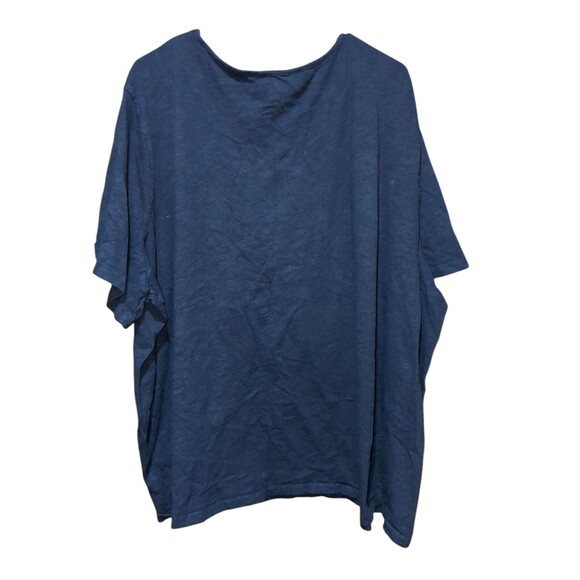 Catherines Liz And Me  Pull-On Tunic Navy Blue Size 5X  34W 36W - Picture 2 of 9